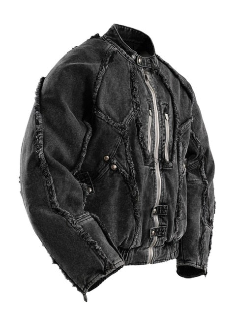【The Boy Has No Patience】DISCIPLE BIKER DENIM JACKET