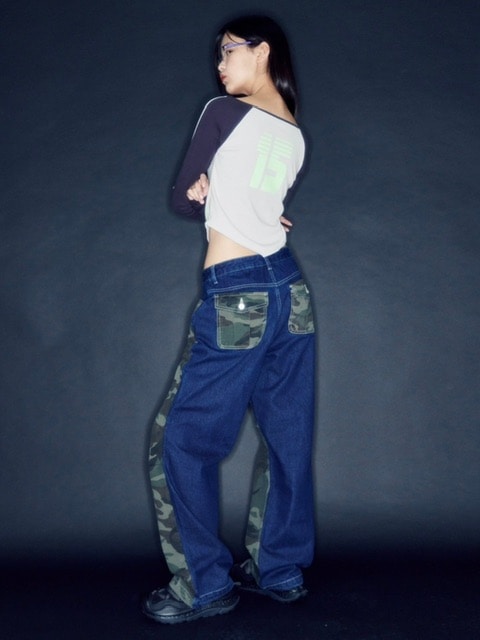 【runningHIGH】SPORTS SLIM RAGLAN TEE