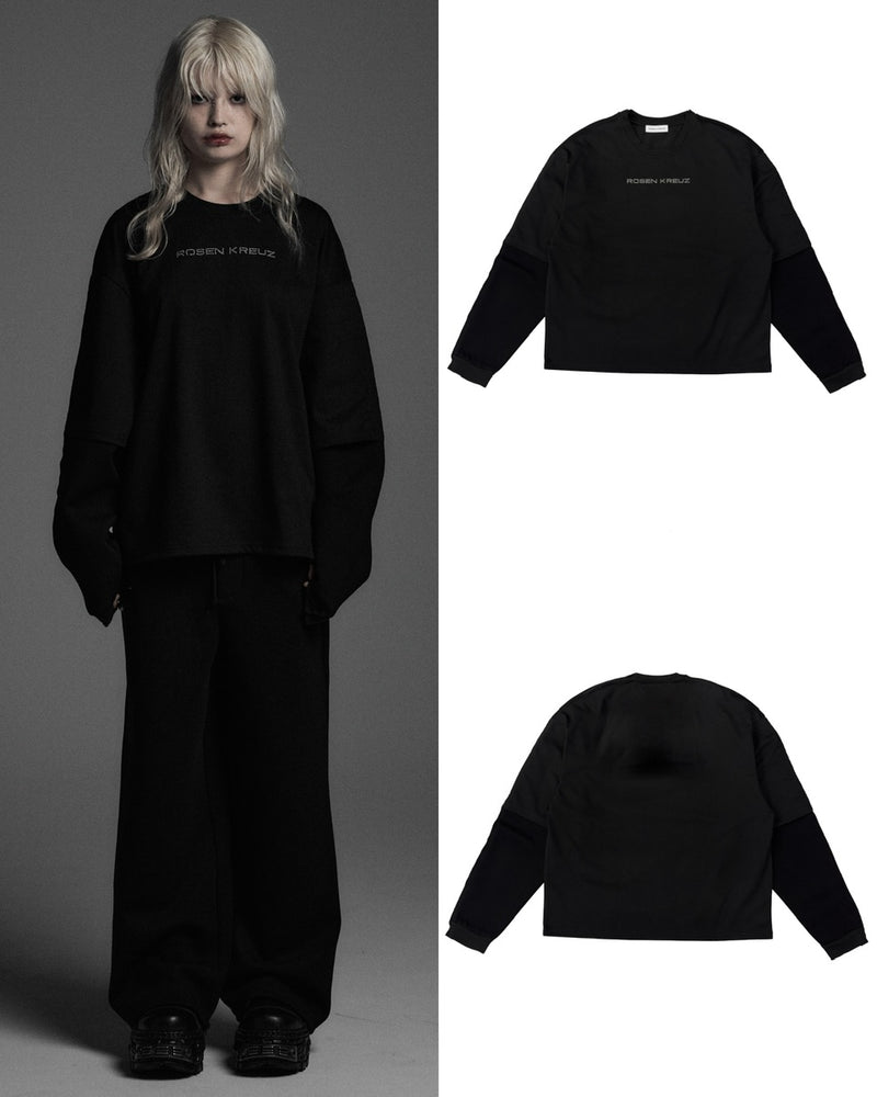 【Rosen Kreuz】the taste“V” LAYERED LONG SLEEVES