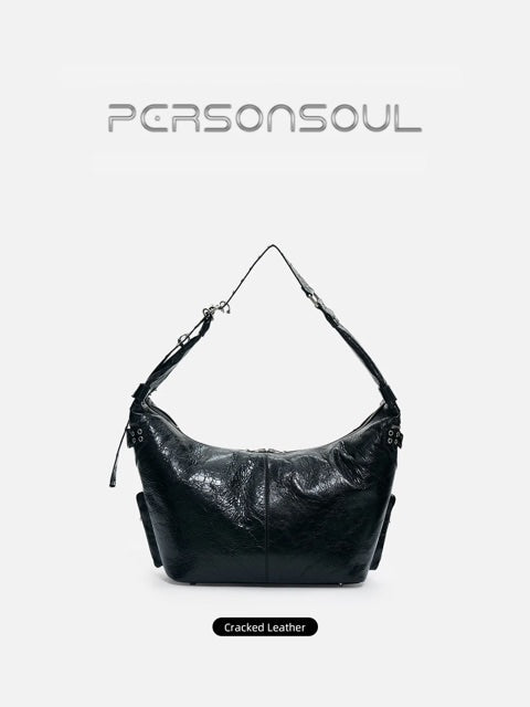 【PERSONSOUL】Punk Sheepskin Bag