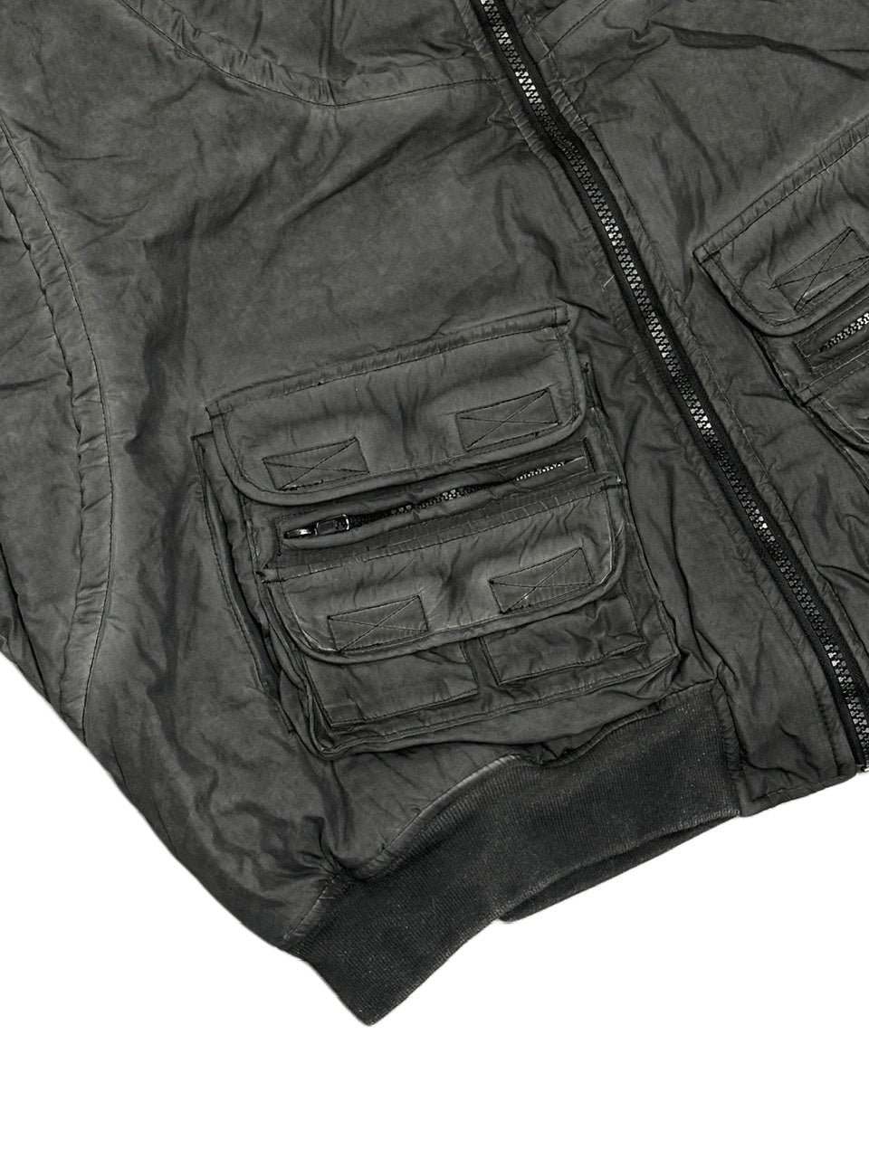 受注制【Never mind the XU】washed ma-1