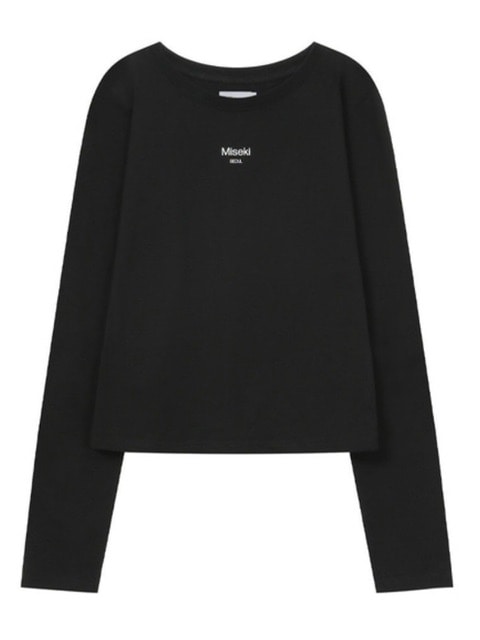 【Miseki seoul】Mini logo long sleeves