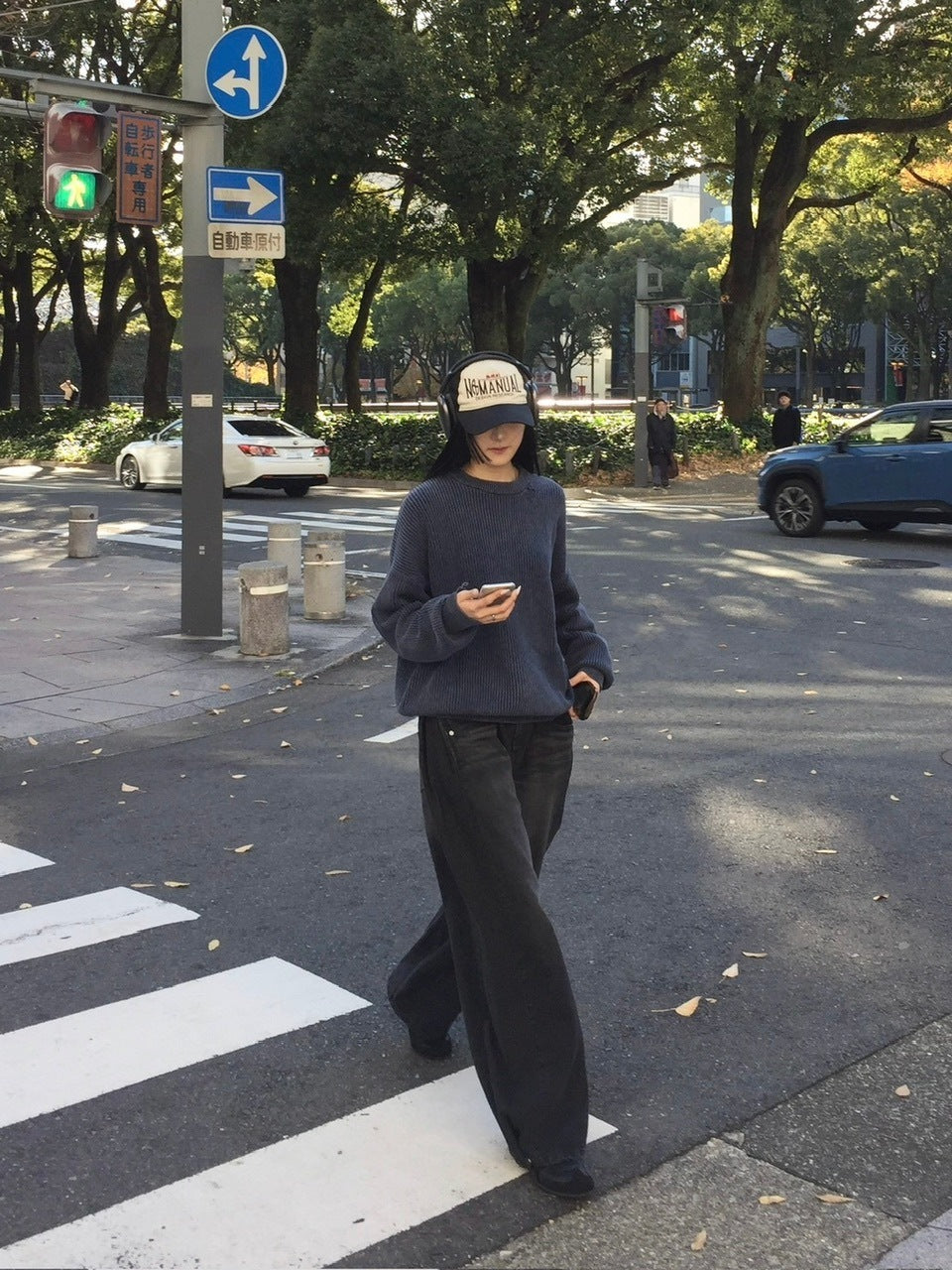 【Chikashitsu +】vintage wash damage knit (3color) / 【チカシツプラス】ビンテージウォッシュダメージ長袖ニット