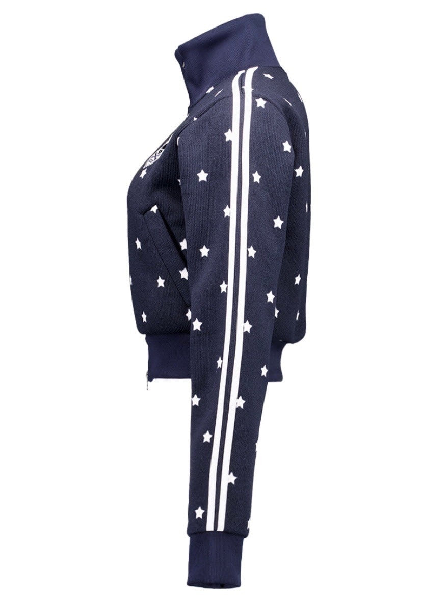 【SETUP‐EXE】STAR SPORTY ZIP-UP / 【セットアップエグゼ】スタースポーティージップアップジャケット