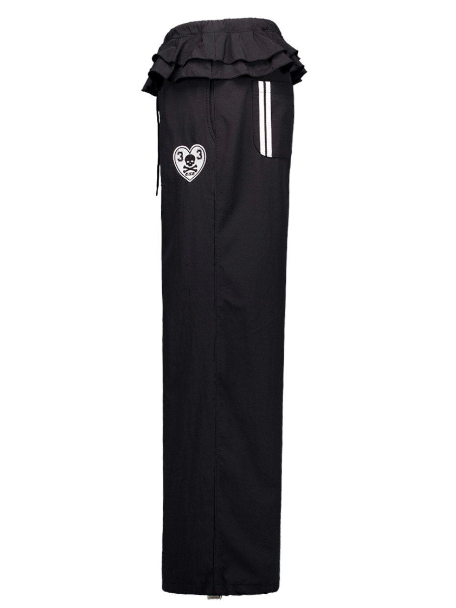 【SETUP-EXE】FRILL SPORTY PANTS