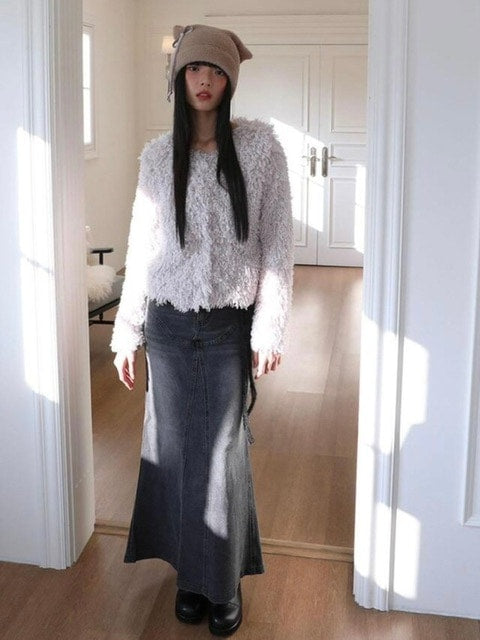 【Uglyshadow】PUPPY JACKET / 【アグリーシャドウ】パピーファー長袖ジャケット