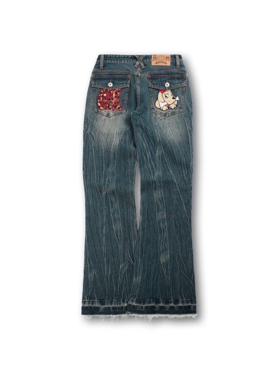 【GALFY】GALローライズフレアデニム