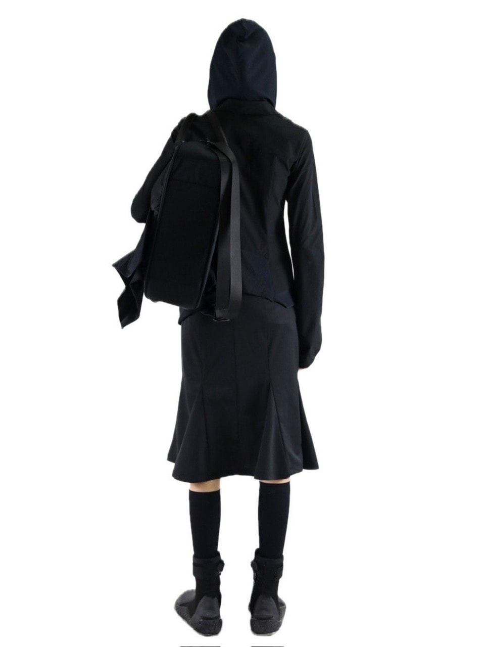 【DIFFERENTIS】Draped Jersey Skirt