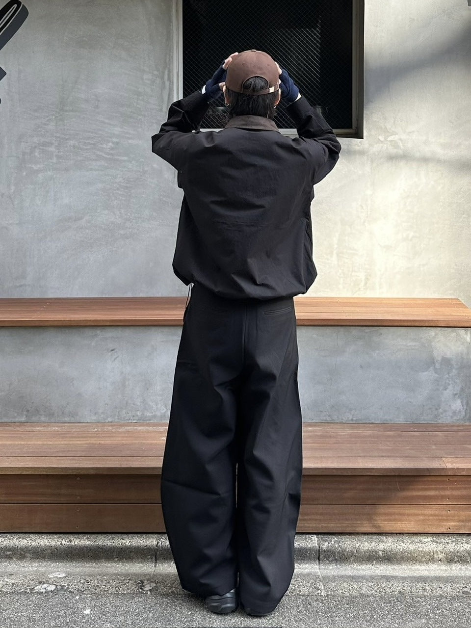 【youll】2tuck slit curve slacks