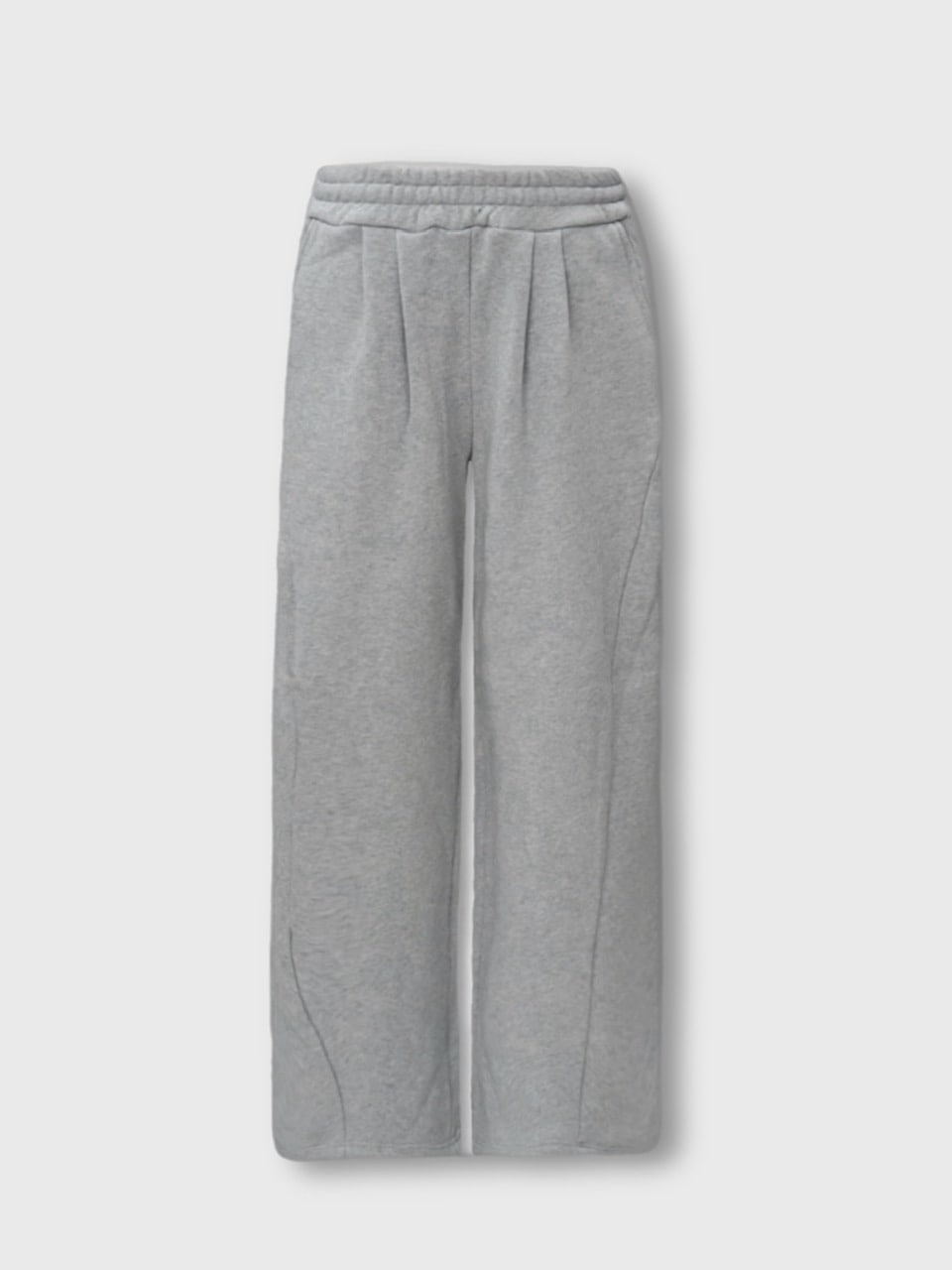 【CS】2tuck sweat pants (gray)