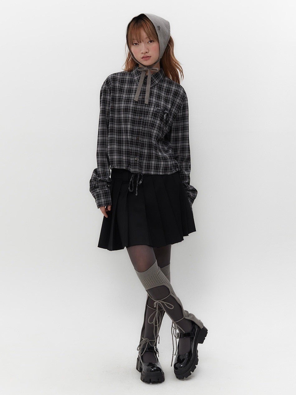 【TUOMIO】KNIT STRAP BONNET