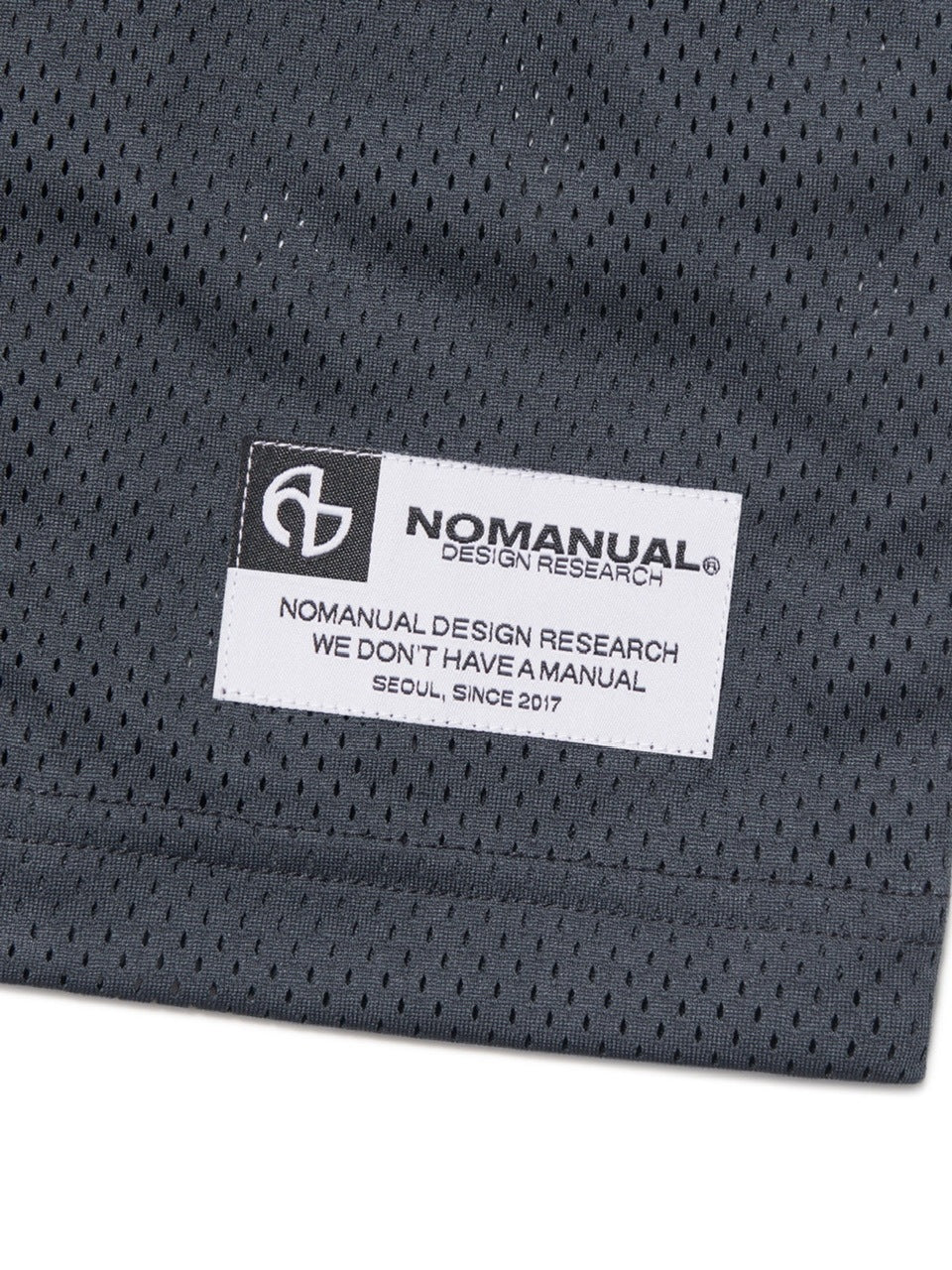 【NOMANUAL】SWEEP BASEBALL JERSEY / 【ノーマニュアル】ベースボールジャージロゴ半袖Tシャツ