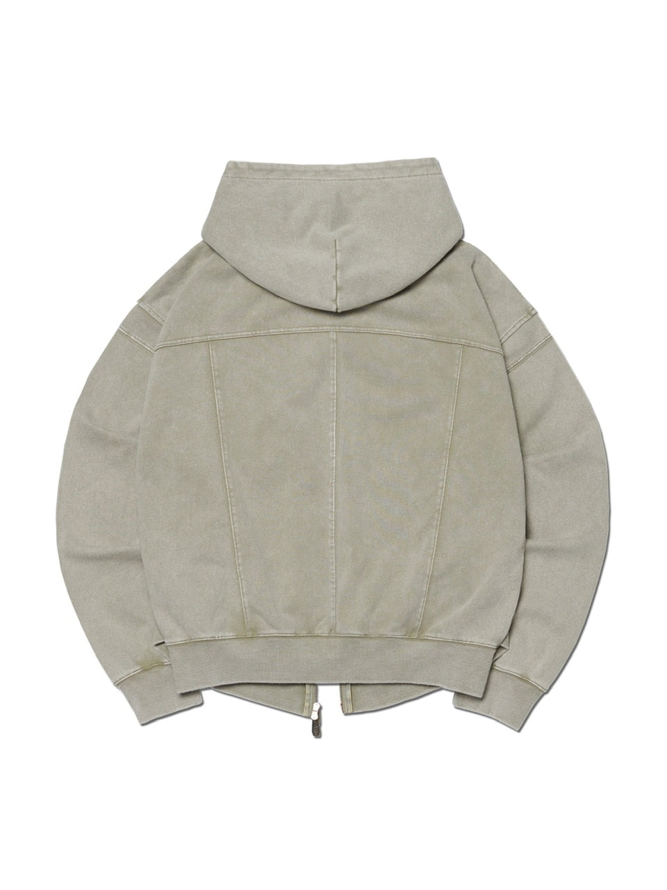 【NOMANUAL】VINTAGE LAYER HOODED ZIP-UP / 【ノーマニュアル】ビンテージレイヤードジップアップパーカー