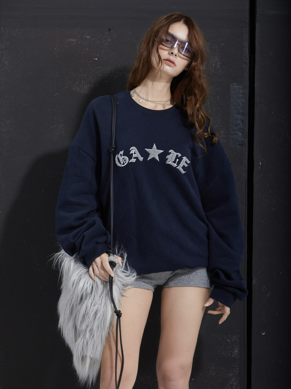 【GATELESS】LONG FUR SHOULDER BAG