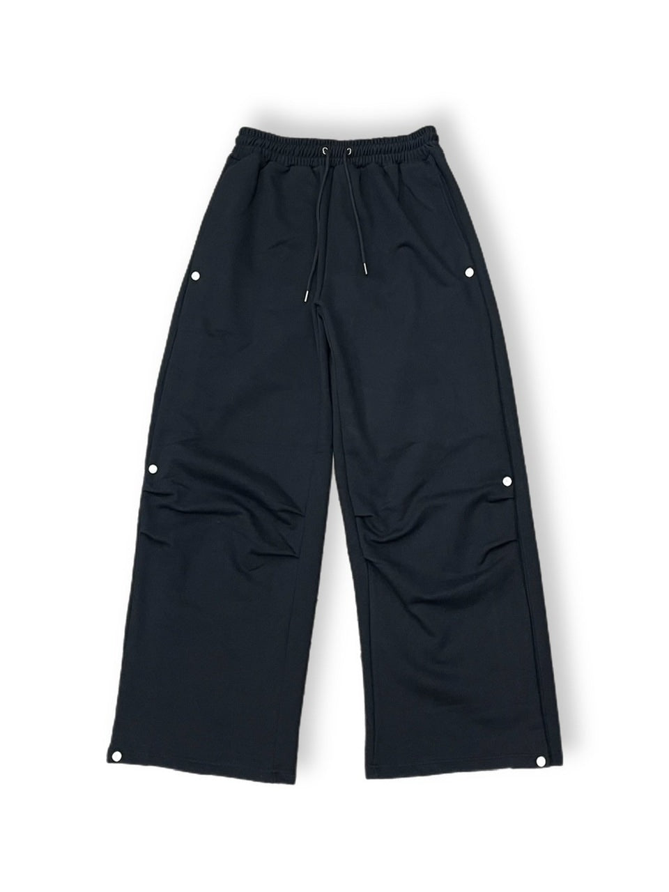 受注制【Chikashitsu +】side snap button sweat pants (2color)