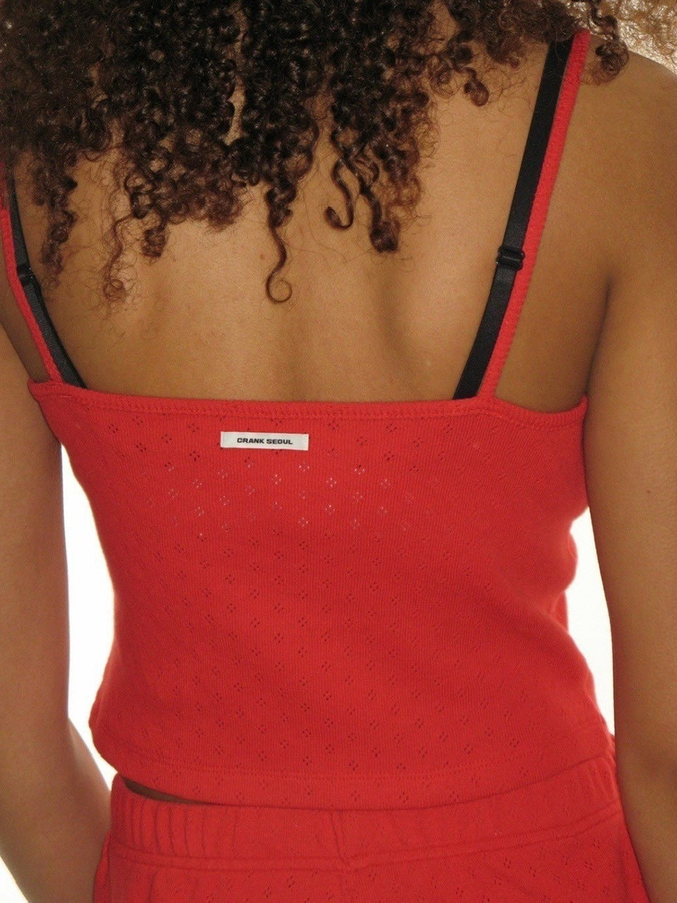 【CRANK】LACE EYELET SLEEVELESS