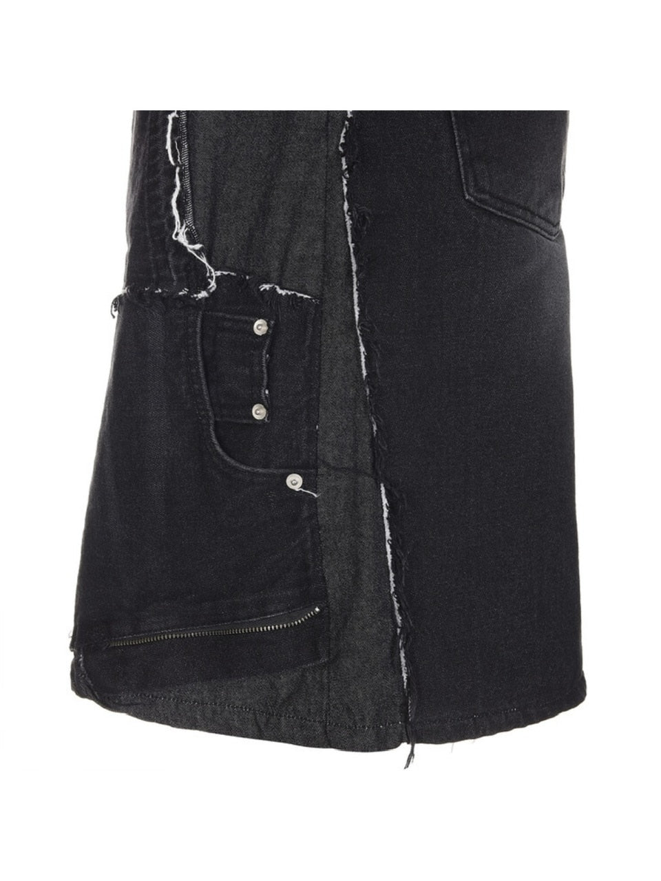 【SURGERY】remake denim bermuda pants / 【サージェリー】リメイバミューダデニムハーフパンツ