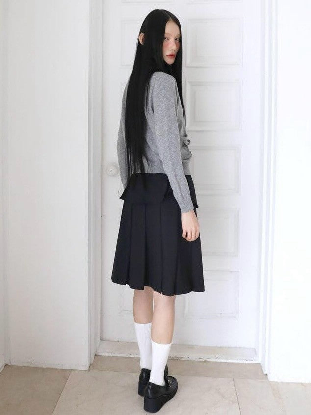 【Uglyshadow】25 TULIP MIDI SKIRT