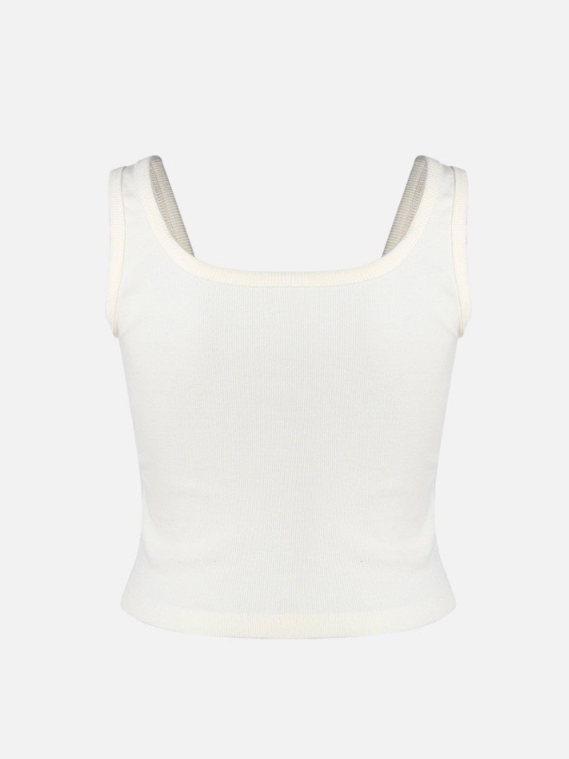 【GATELESS】RIBBON POP TANK TOP
