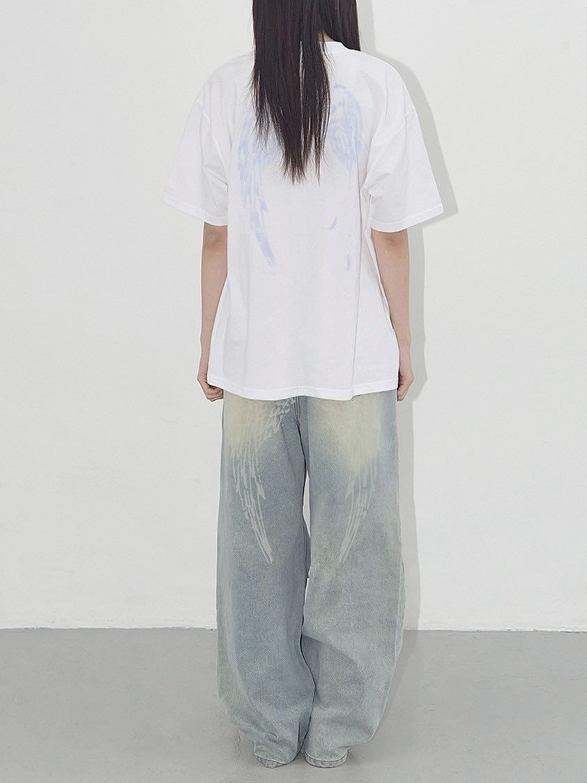 【FANCY CLUB】REBIRTH OF HEAVEN TEE / 【ファンシークラブ】ロゴ半袖Tシャツ