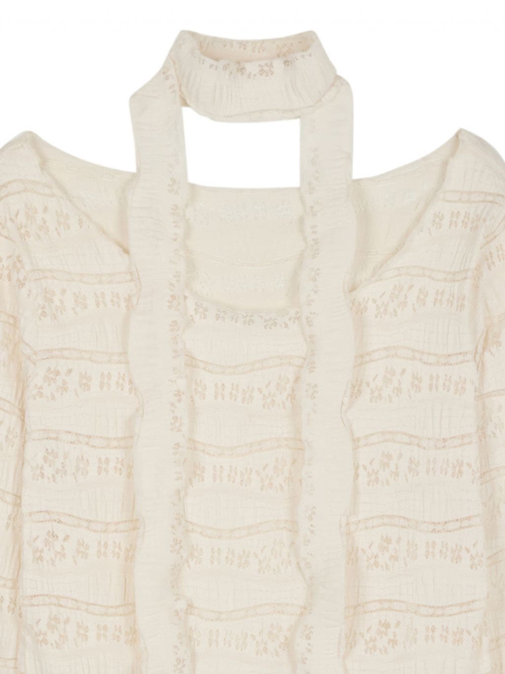 【ROCK CAKE】Pattern Punching Long sleeve