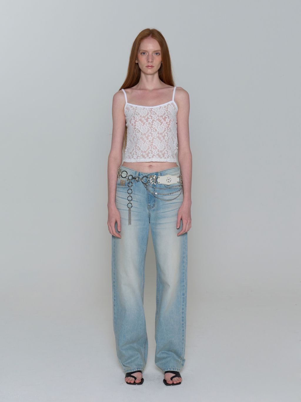 【ROCK CAKE】Lace Sleeveless