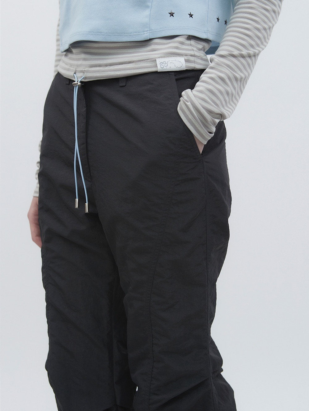 【TUOMIO】TUCKED BOOTSCUT PANTS