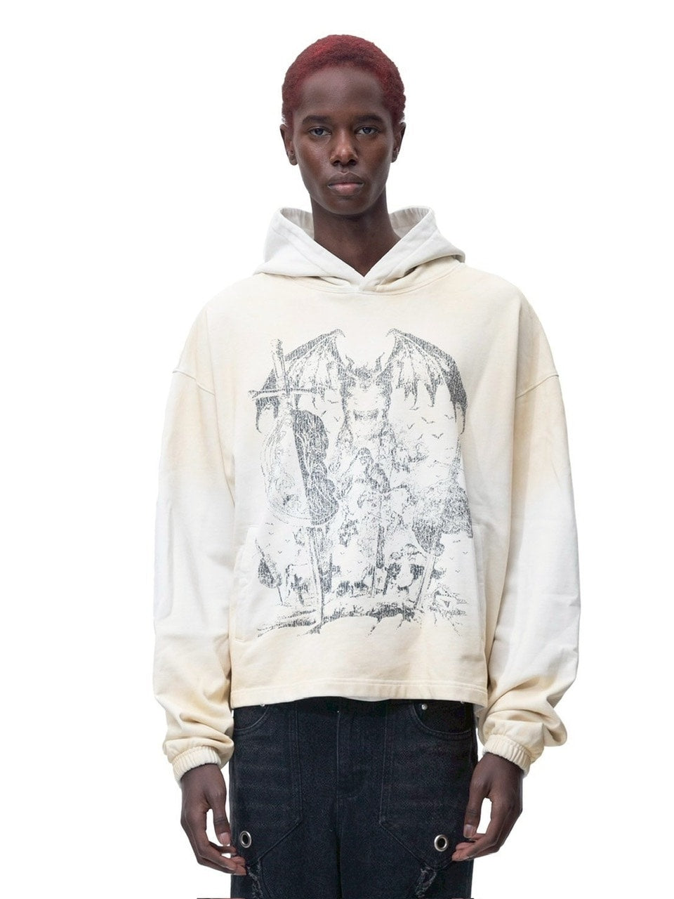 【The Boy Has No Patience】NIGHT OF THE BLOOD MOON KNIGHT HOODIE