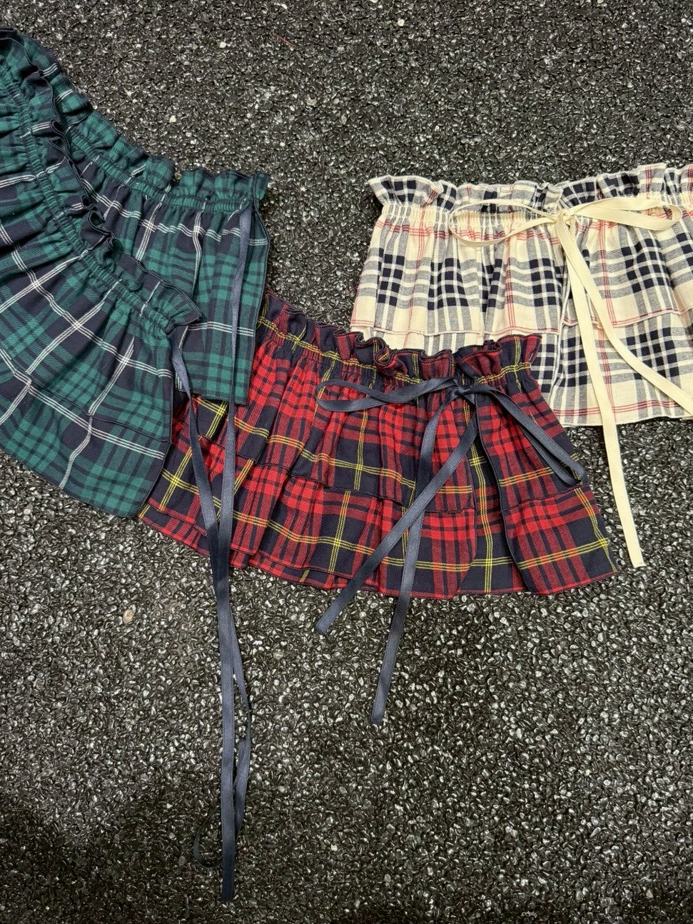 【GATELESS】PLEATS SKIRT BELT