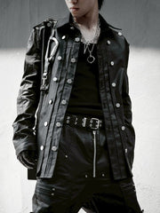 【RICH】Multi Button Denim Jacket