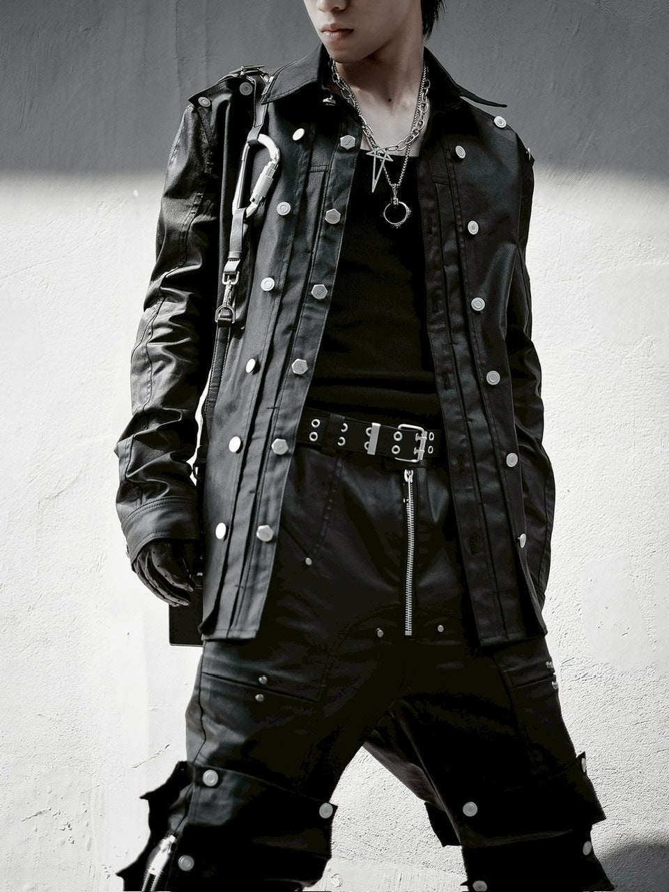 【RICH】Multi Button Denim Jacket