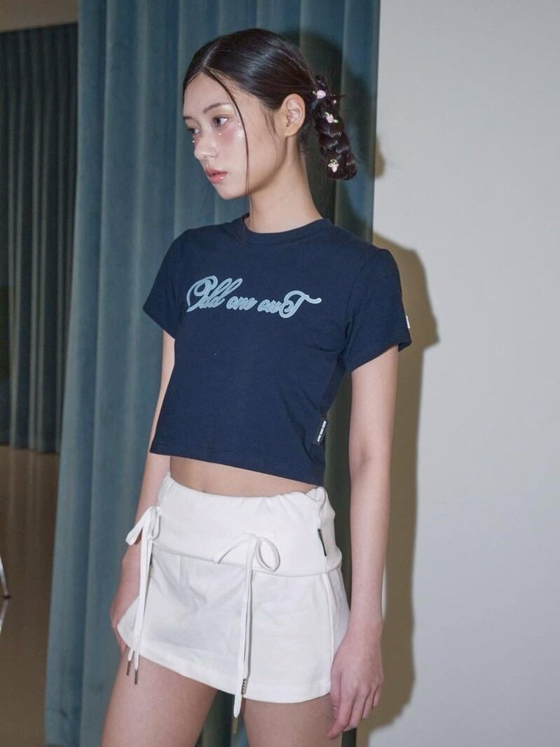 【ODDONEOUT】TWO TONE LOGO T-SHIRTS