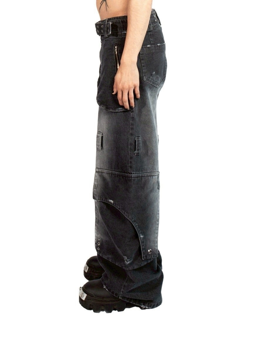 【BLIND MIND STUDIOS】Heavyweight 2IN1 Jeans