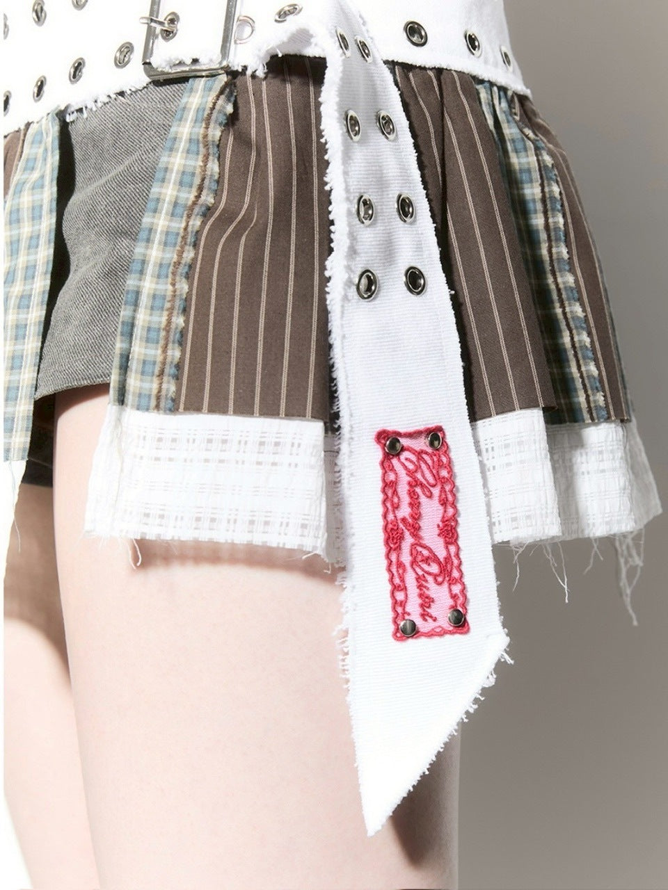 【CHERRYQUIRI】pleats layered belt / 【チェリーキュリー】プリーツレイヤードベルト