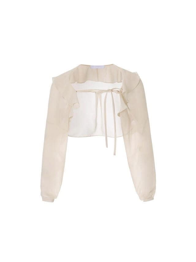 【NOTYOURROSE】Fairy chiffon bolero