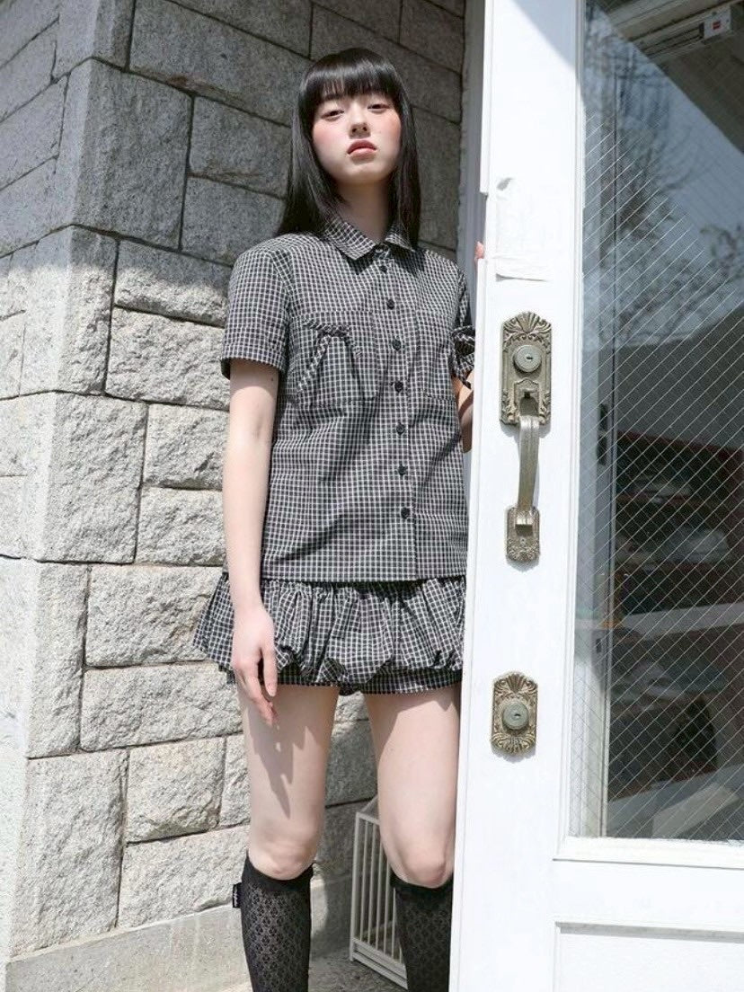 【Uglyshadow】PUMPKIN SKIRT PANTS