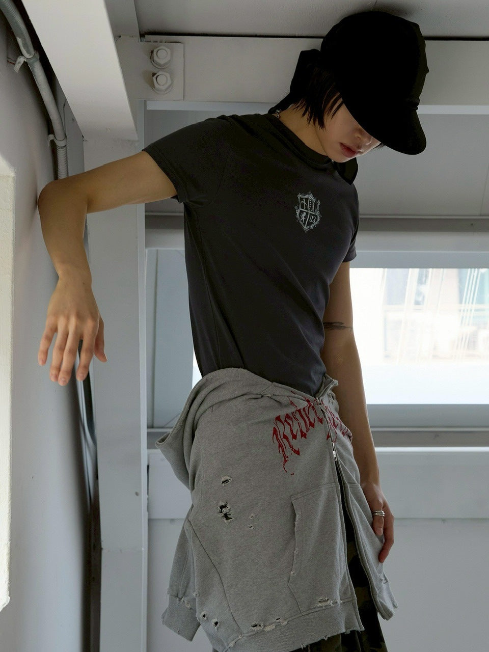 【ANOTHERYOUTH】tough slim T