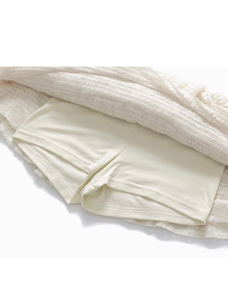 【CRANK】LACE CANCAN SKIRT PANTS