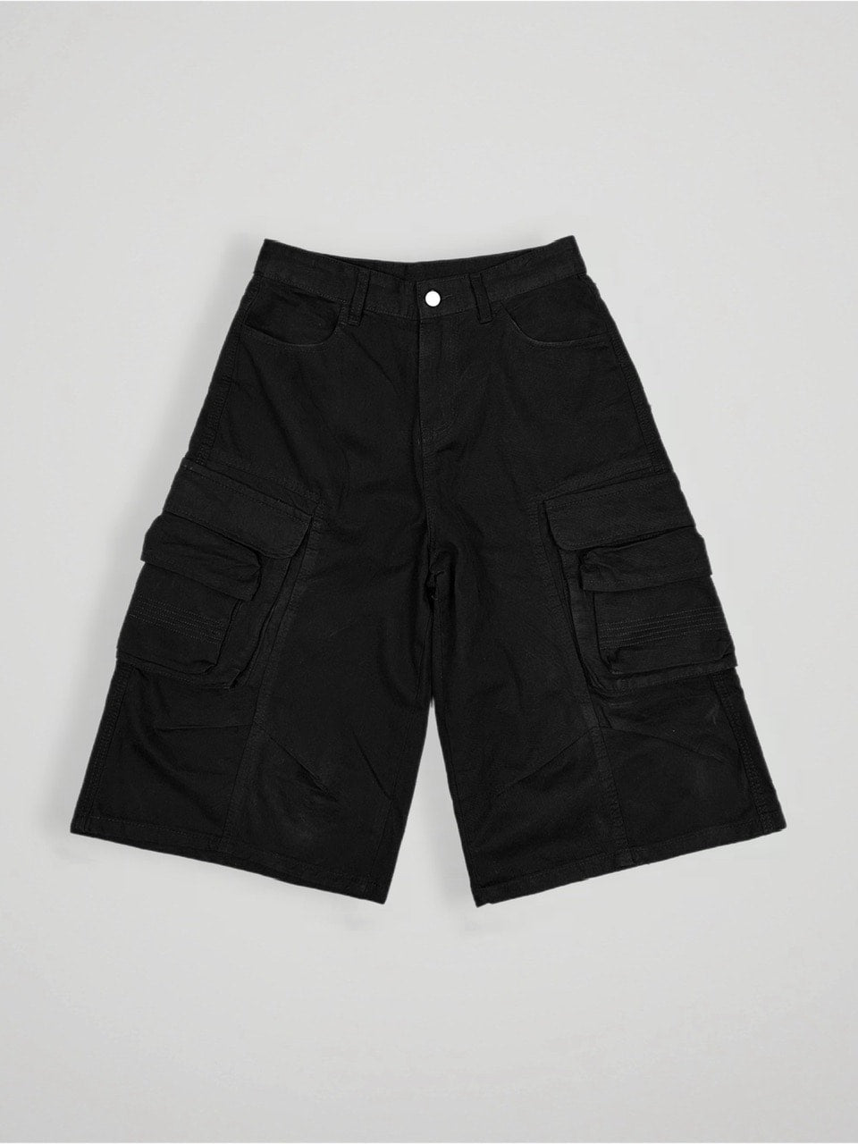 大阪店WEB限定受注制【Chikashitsu +】cotton cargo bermuda pants (2color)