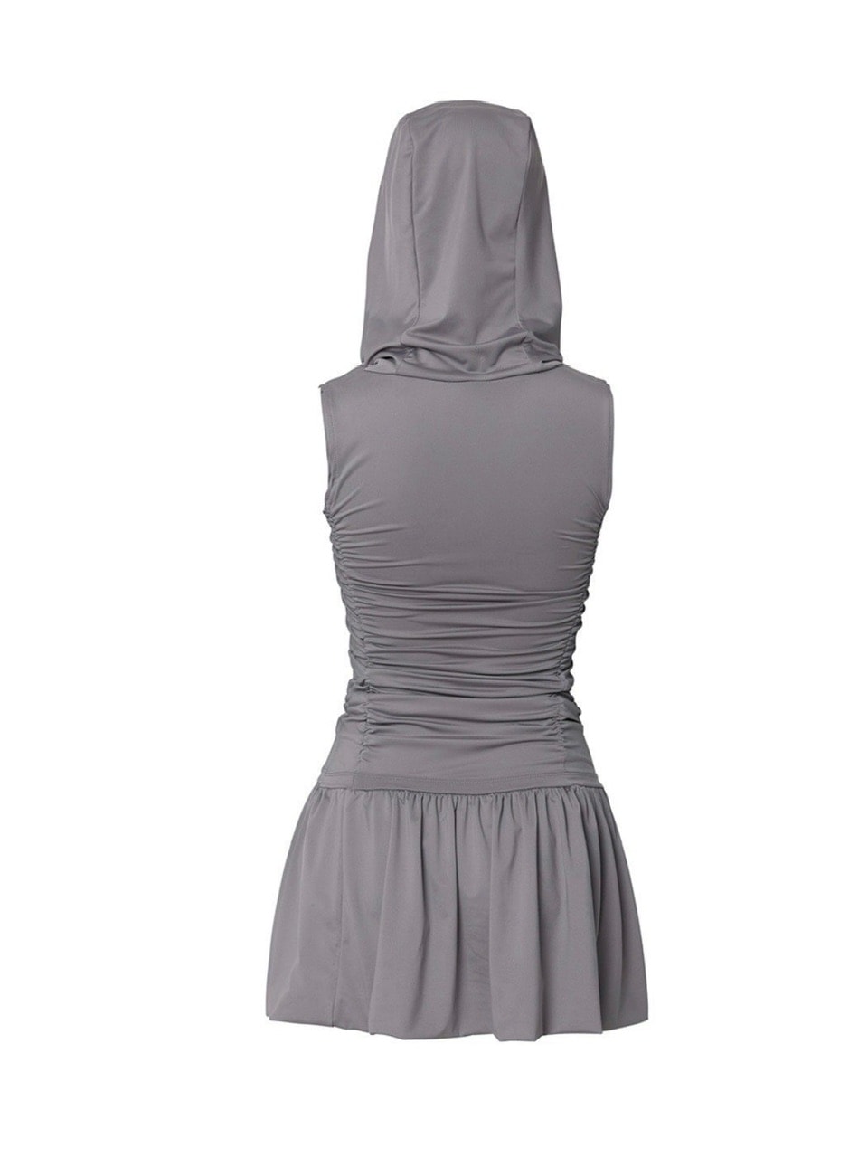 【FLAREUP】Hooded High Neck Dress
