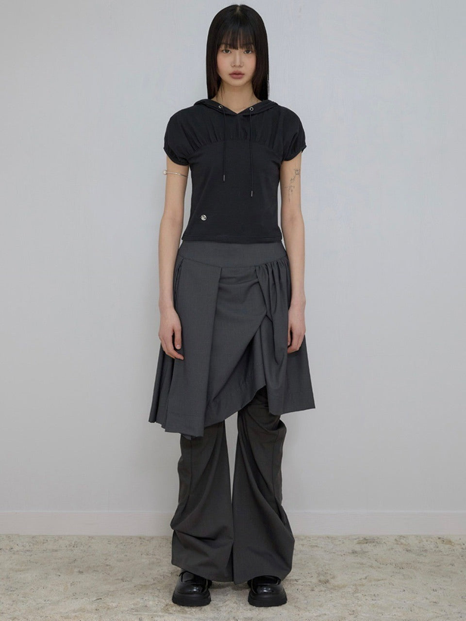 【FLAREUP】Kaya Shirred Hoodie