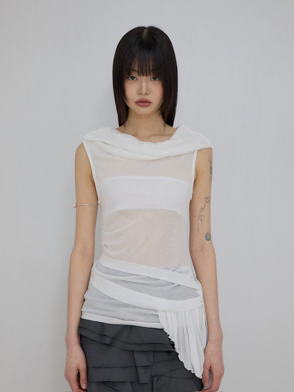 【FLAREUP】Faye Frill Sleeveless
