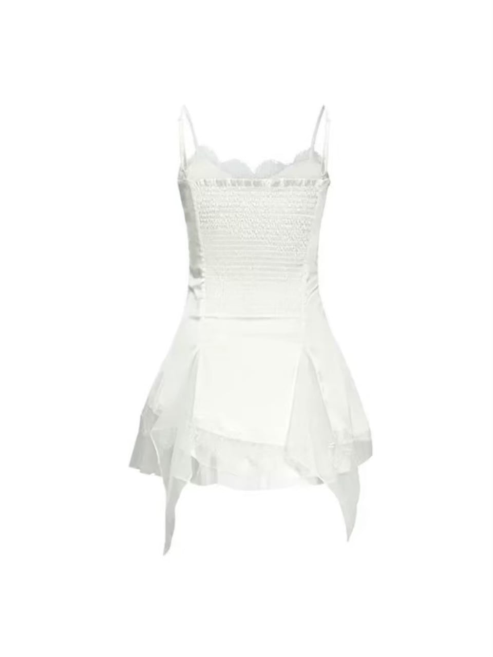 Cest Nous】Satin Lace Camisole Dress / 【セヌー】サテンレース