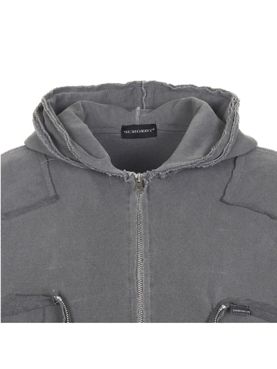 【SURGERY】surgery remake over pigment hood jacket VER.2 / 【サージェリー】リメイクオーバーサイズピグメントジップパーカー