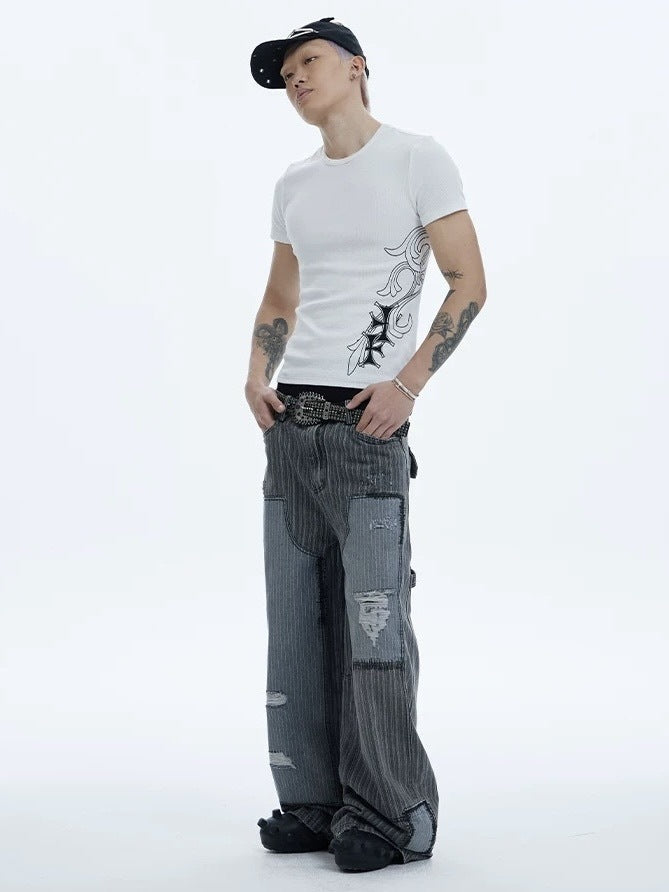 【DND4DES】HONEYSUCKLE CROSS T-SHIRT