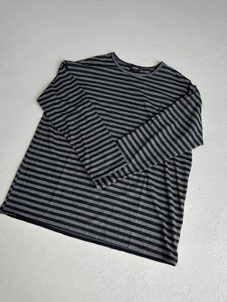 国際配送【LUV CODE】stripe long sleeve tee