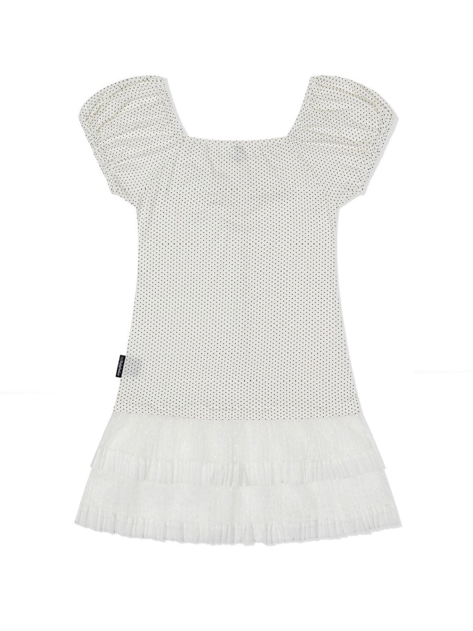 【Uglyshadow】DOTTED RUFFLE DRESS / 【アグリーシャドウ】ドットラッフルチュニック