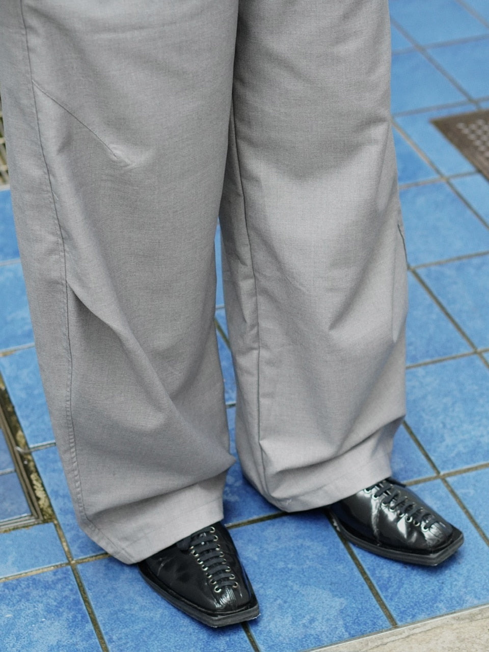 東京店WEB限定受注制【Chikashitsu +】one tuck balloon slacks / 【チカシツプラス】ワンタックバルーンスラックス (2color)