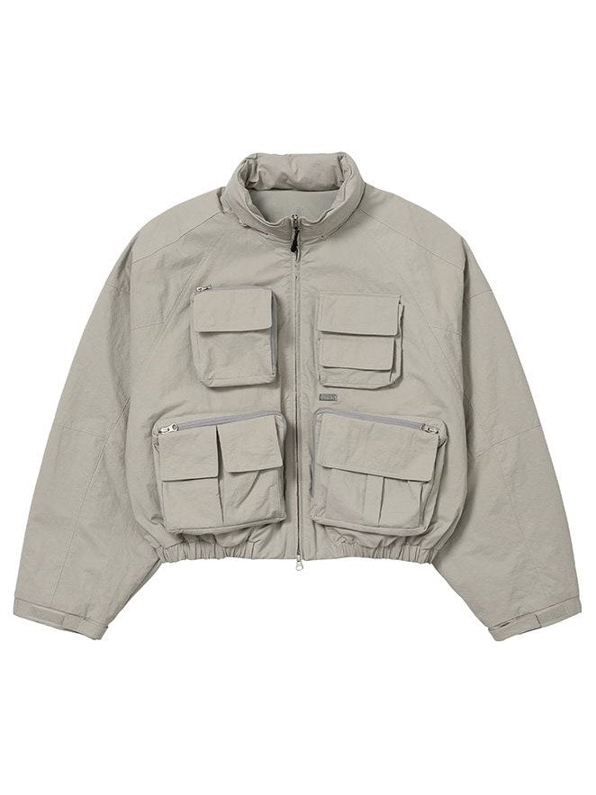 【AJOBYAJO】Cargo Nylon Short Jacket / 【アジョバイアジョ】カーゴナイロンショートジャケット