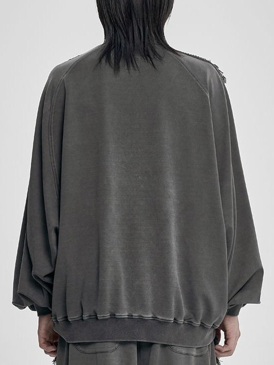 【AJOBYAJO】Lace Trimming Raglan Track Jacket【アジョバイアジョ】レーストリミングラグラントラックジャケット